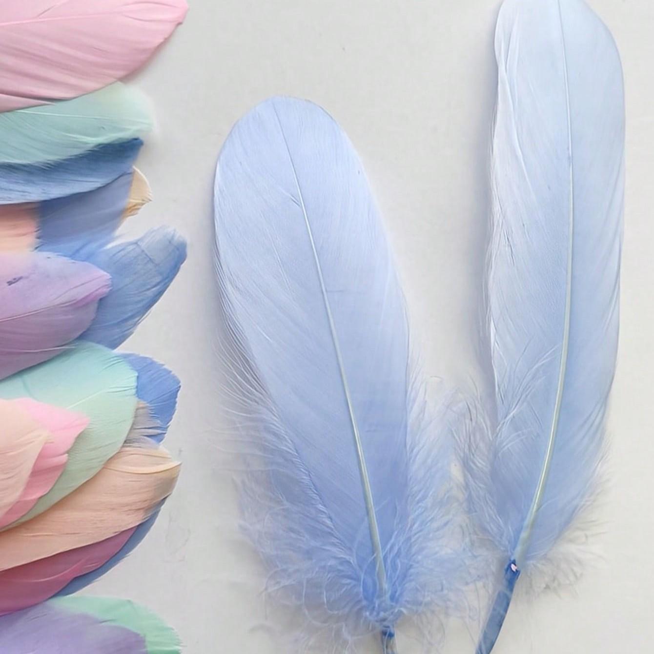 5/10/15pcs Multicolor Artificial Feathers, Premium Colorful Feathers for Dreamcatchers, Clothing Accessories, DIY Crafts, Wedding Decorations