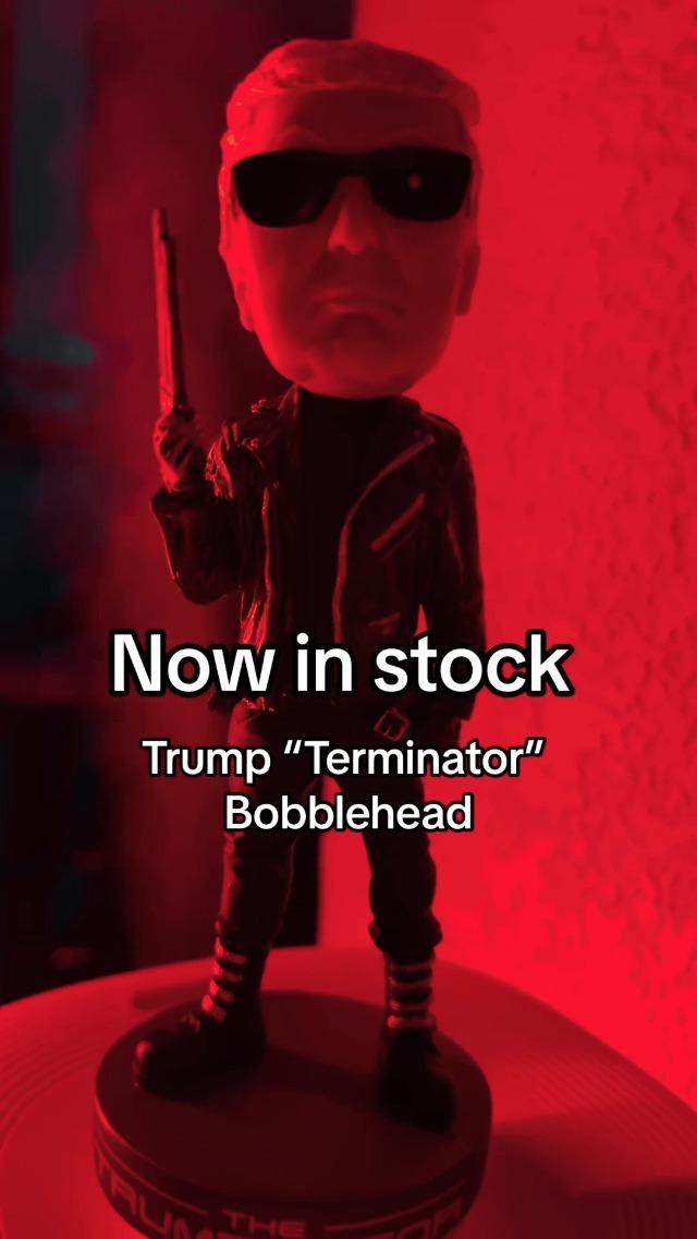 Donald Trump Collectibles - Proud Patriot Trumpinator: Donald Trump's 2024 Shaking Head Movement, Dedicated to Trump Supporters and Patriotic Americans | Ranked First Trump Gift