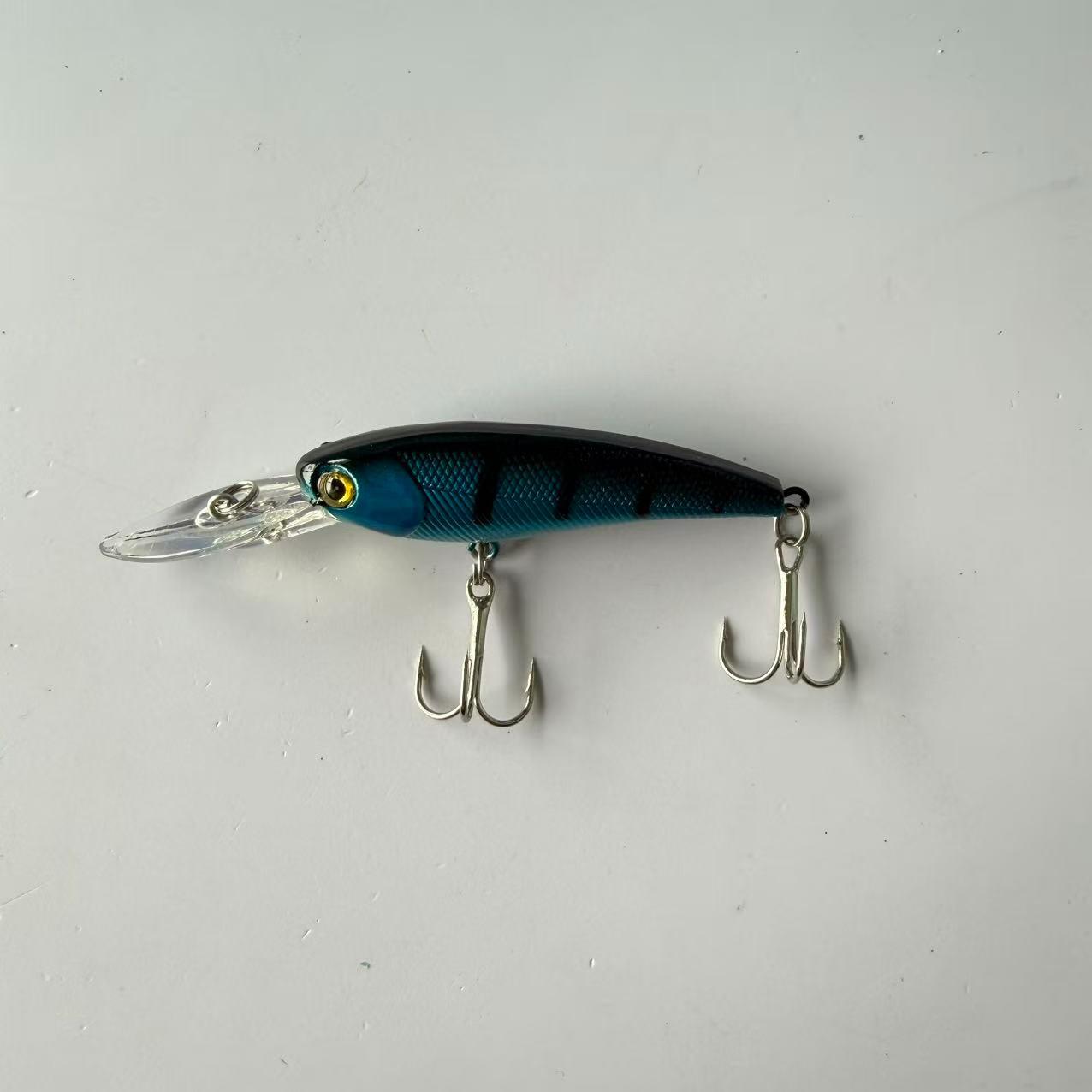 Large brand replica, popular, 1pcs, long tongue Xiaomi Nuo Xiang Zhu floating waterway sub hard bait fake bait, suitable for freshwater and seawater fishing accessories fishing gear supplies