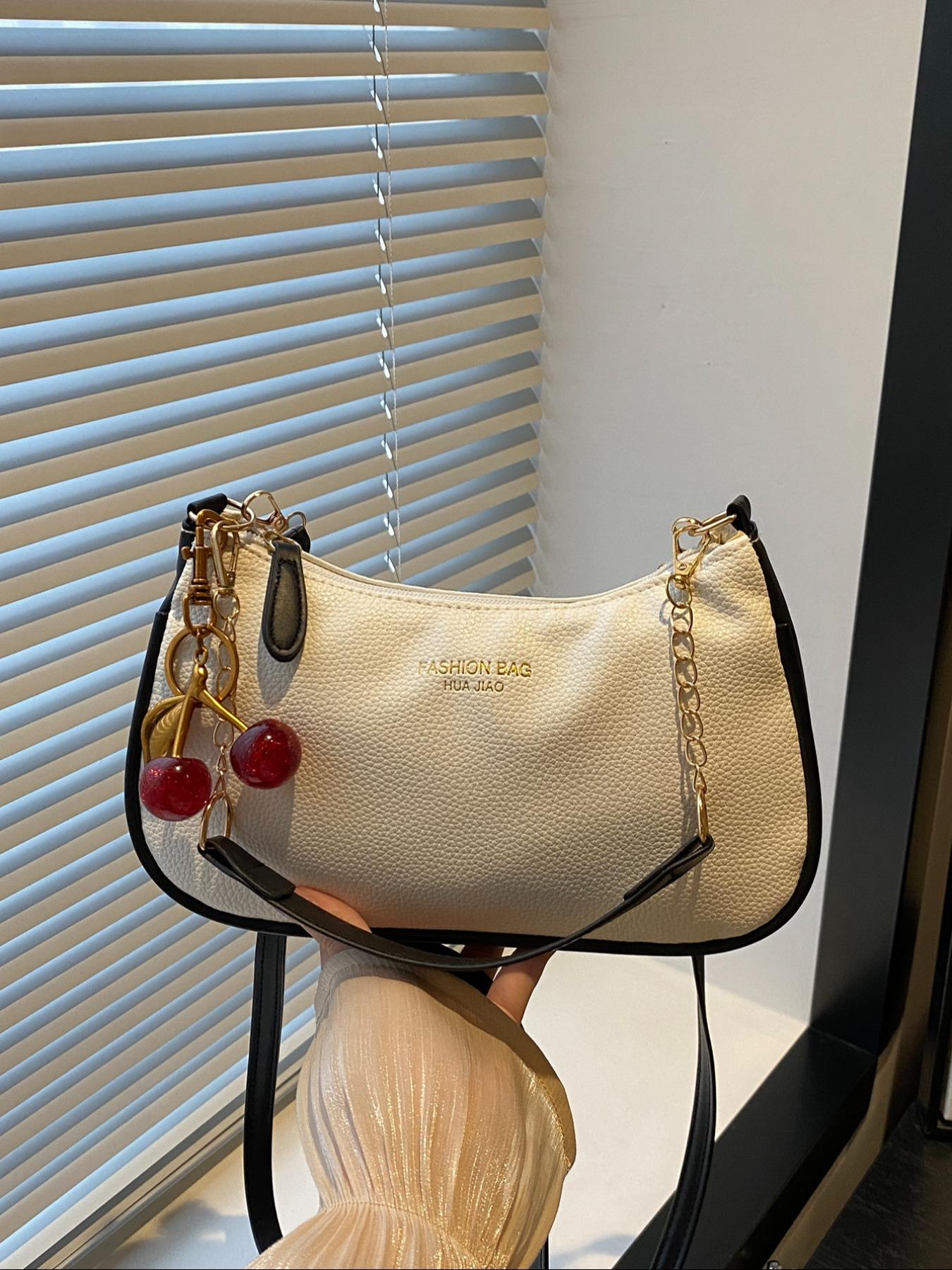 Cherry Moon Bag Charm for Women, Creative Personalized Pendant Set
