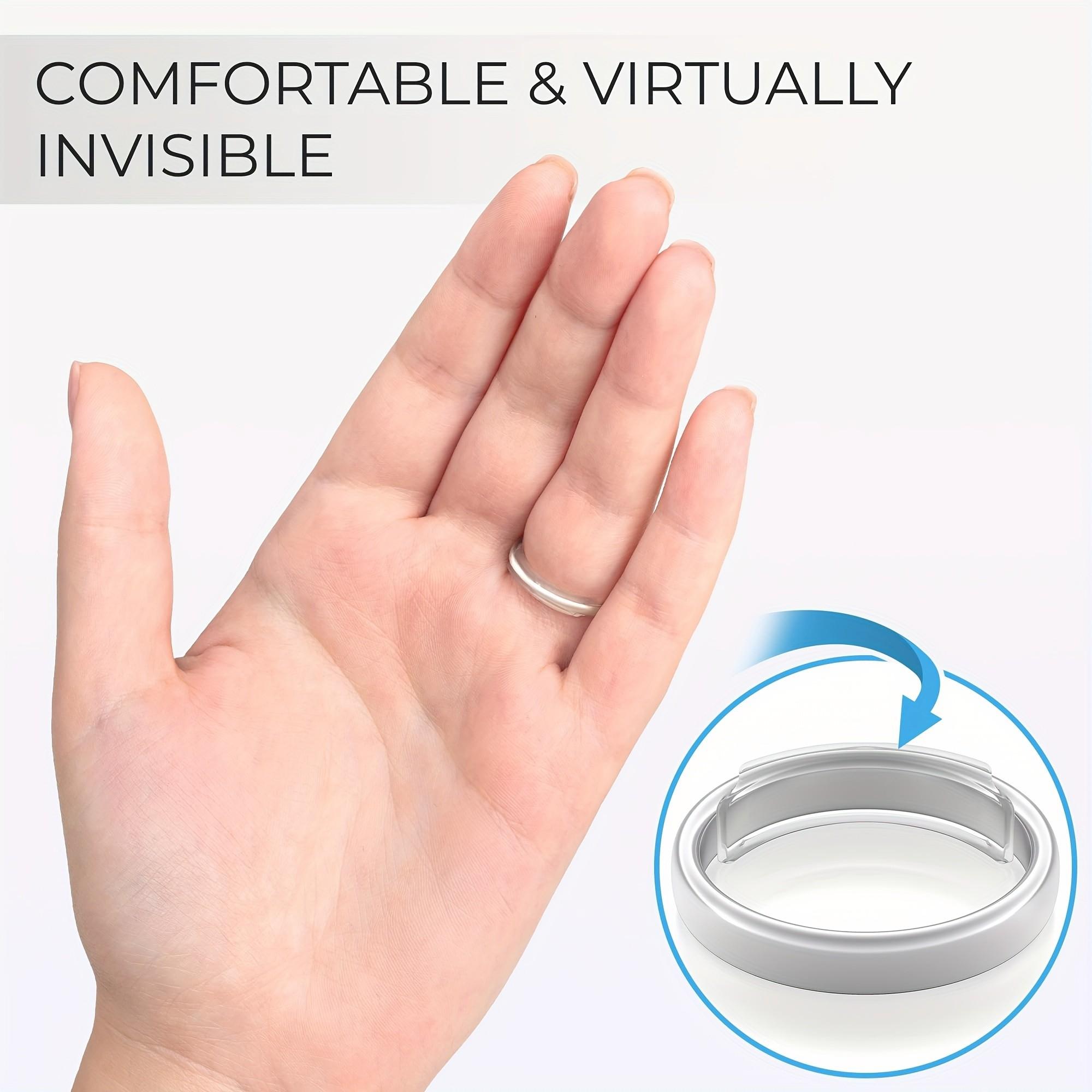 Resin Ring Adjuster, Invisible Ring Size Adjustment Pad, Fits Loose Rings, All Finger Sizes, Comfortable and Protective, Transparent Material