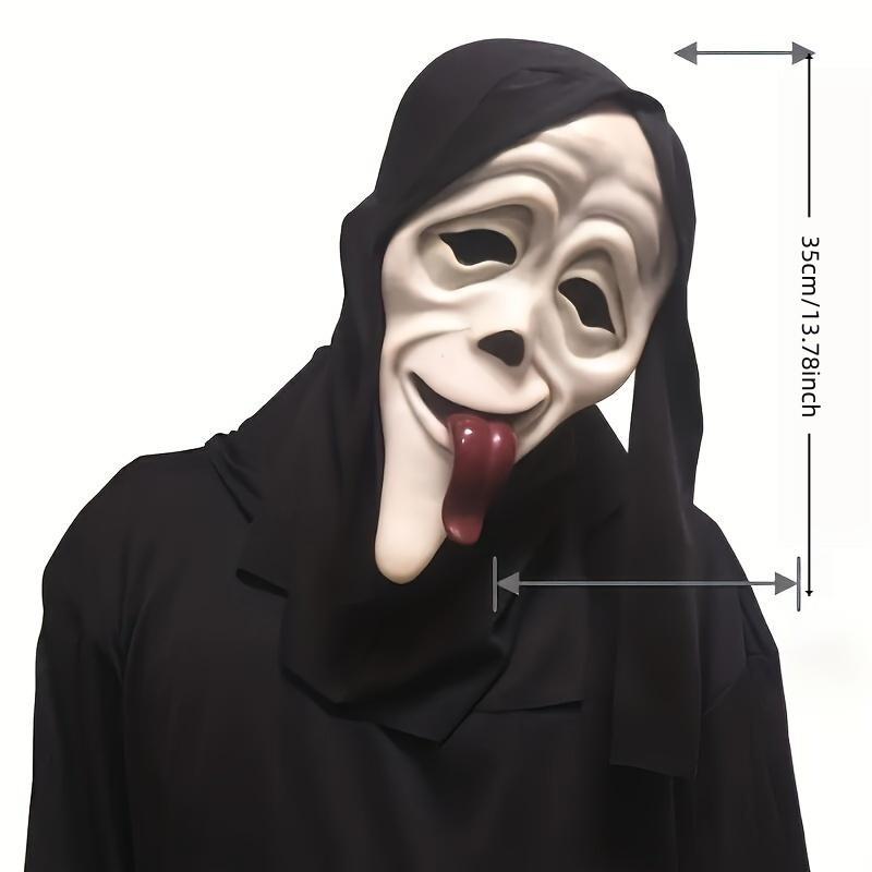 AQzxdc Cod 16 Simon Riley Ghost Mask V2, Classic Horror Inspired Full Face Mask, Tactical Airsoft COD 19 Cosplay Prop, Perfect for Halloween Party & Costume Decoration