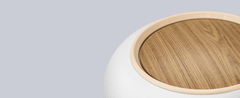 SUSTEAS Smart Induction Waterproof Trash Can upgrade .with Motion Sensor, Waterproof, Space-Saving Nordic Style for Bathroom, Kitchen, Office. automatic trash bin cleaner Filter trash cans for kitchen