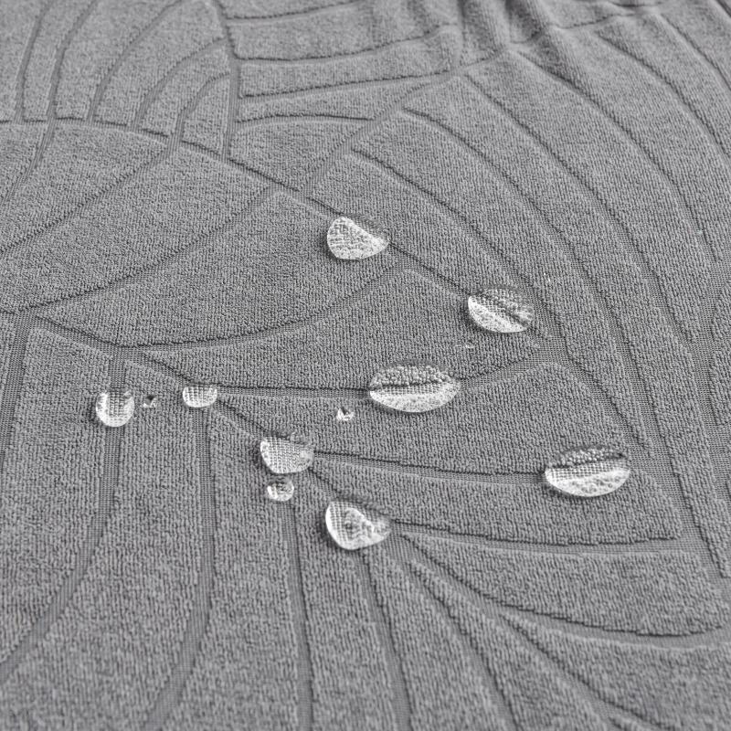 L-Shaped Leaf Pattern Sofa Cover Set, Includes Backrest Seat Armrests, Soft Comfortable Universal Fit, Easy To Maintain Sofa Cover, Stylish Bedroom Decor