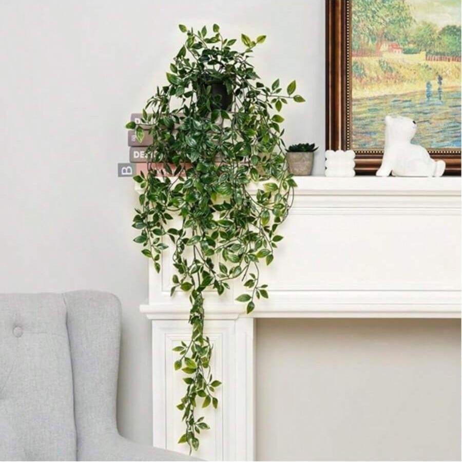 Realistic Plant Decorative Grass, Durable UV-Resistant Prop, Ideal for Garden Indoor Outdoor Use, Natural Appearance Design, Artificial Faux Plants