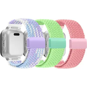 3 pcs Quickfit-20mm Watch-Bands Compatible with Cosmo JrTrack 5/4/3/2 SE/2/JrTrack/Gabb watch 3e 3 2 1/SyncUP Watch/Soft Breathable Adjtable Replacement Bands for Boys Girls MultipleColors
