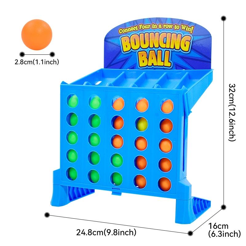 Interactive Bouncing Ball Game, Foldable Portable Design, Multiplayer Desktop Fun, Ideal for Home Gatherings & Gifts