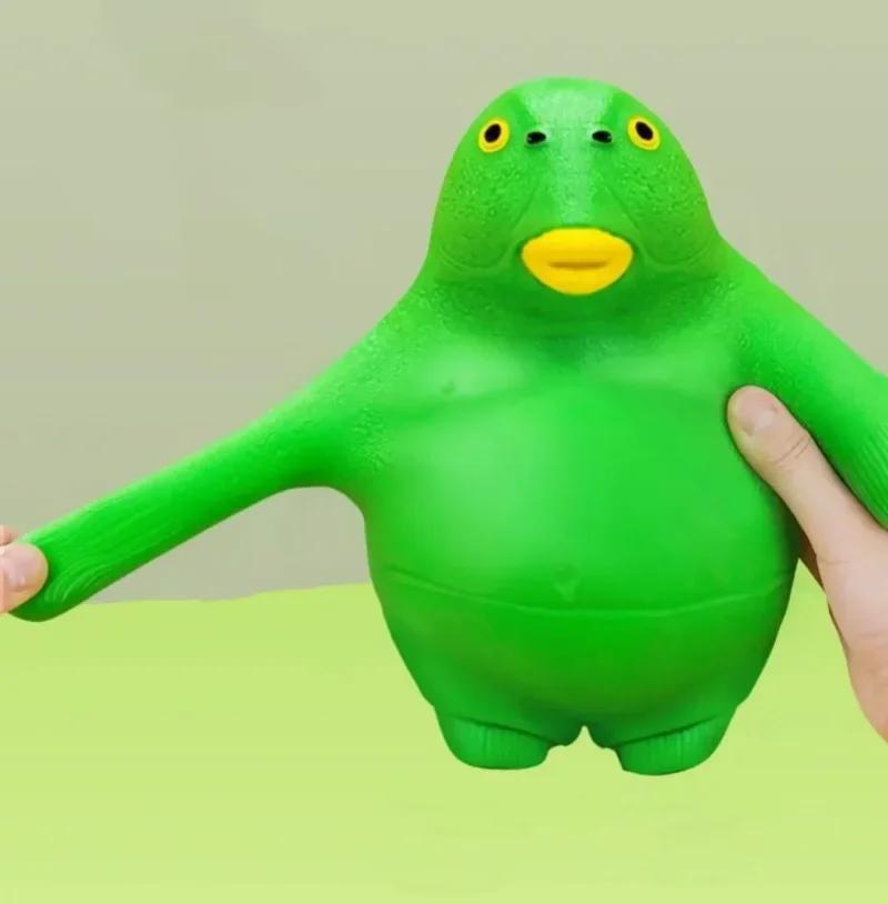 Stretchy Monkey Squishy Toy, Elastic Gorilla Stress Relief Squeeze Toy, Funny Sensory Fidget Toy for Kids and Adults