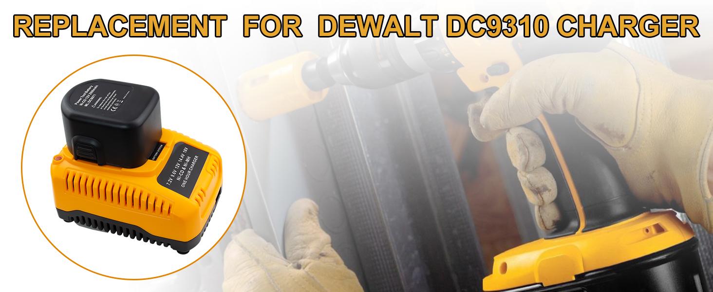 2-Pack 18V 4.5Ah Replacement Battery for Dewalt 18 Volt XRP DC9096 Ni-Mh Batteries, Compatible with 18 Volt XRP Batteries DC9096 DC9098 DC9099 DW9098 DW9095 and Cordless Power Tools