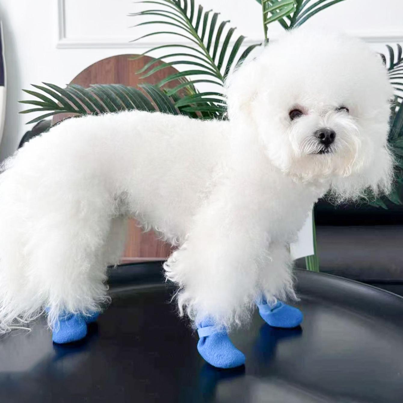 Non-Slip Dog Socks, Waterproof Soft Sole, Durable Breathable Pet Shoes, Universal Anti-Scratch Indoor Outdoor Dog Boots, Pet Supplies