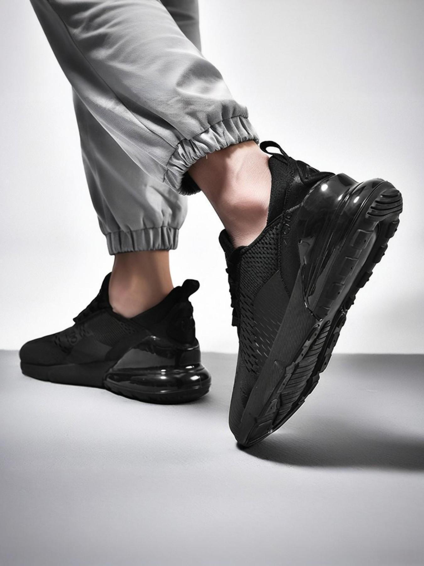 Men's Couple Sport Shoes New Breathable Lightweight Casual Sneakers Air Cushion Soft Sole Shock Absorption Odor Resistant Running Shoes