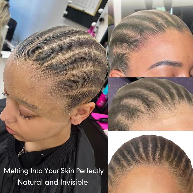 Wig Cap for Lace Front Wigs Breathable and Elastic HD Wig Cap, Elastic Headbands for Women Non Slip Soft Elastic Hair Bands Springtok Haircare