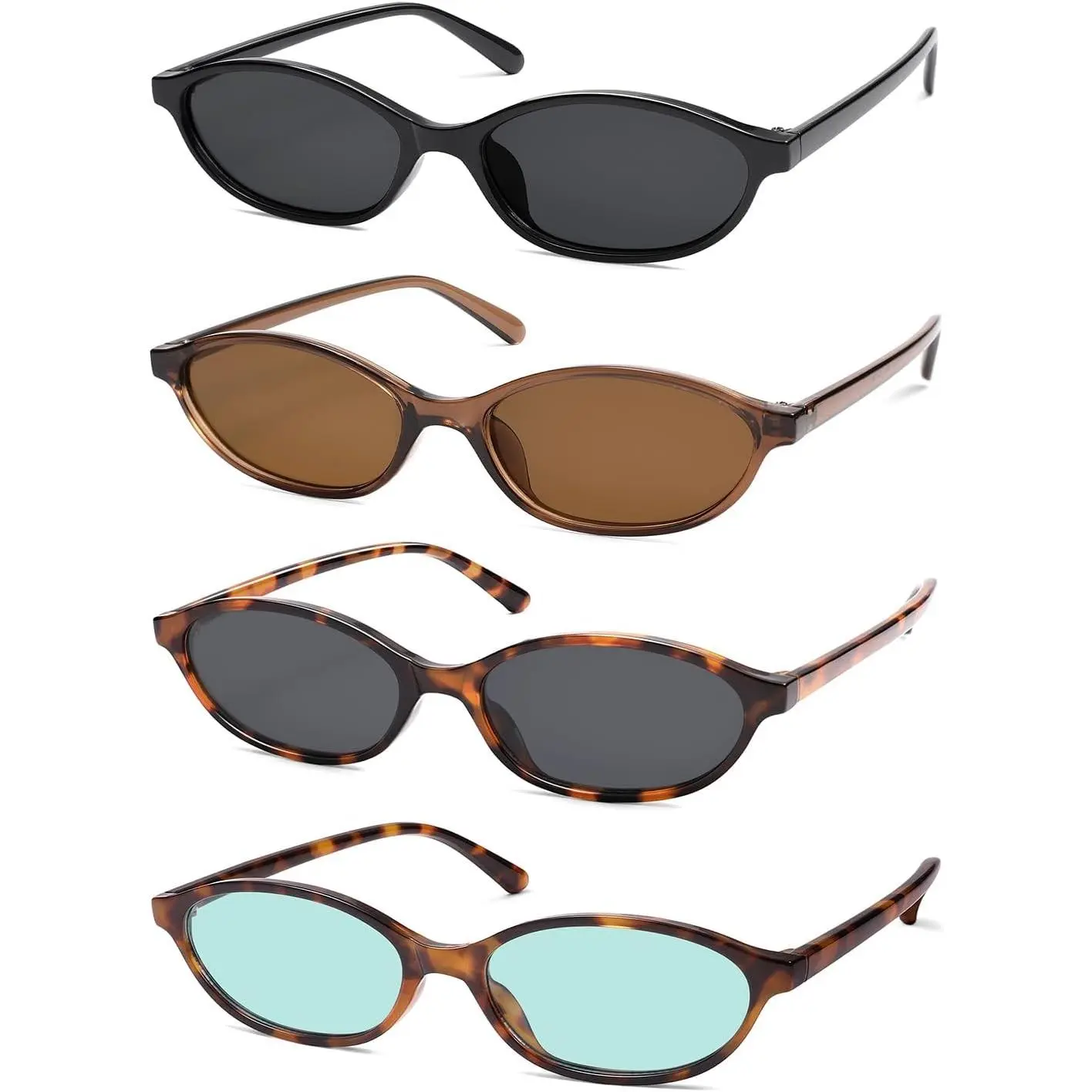 D03 Black+brown+tortoise/Grey+tortoise/Green