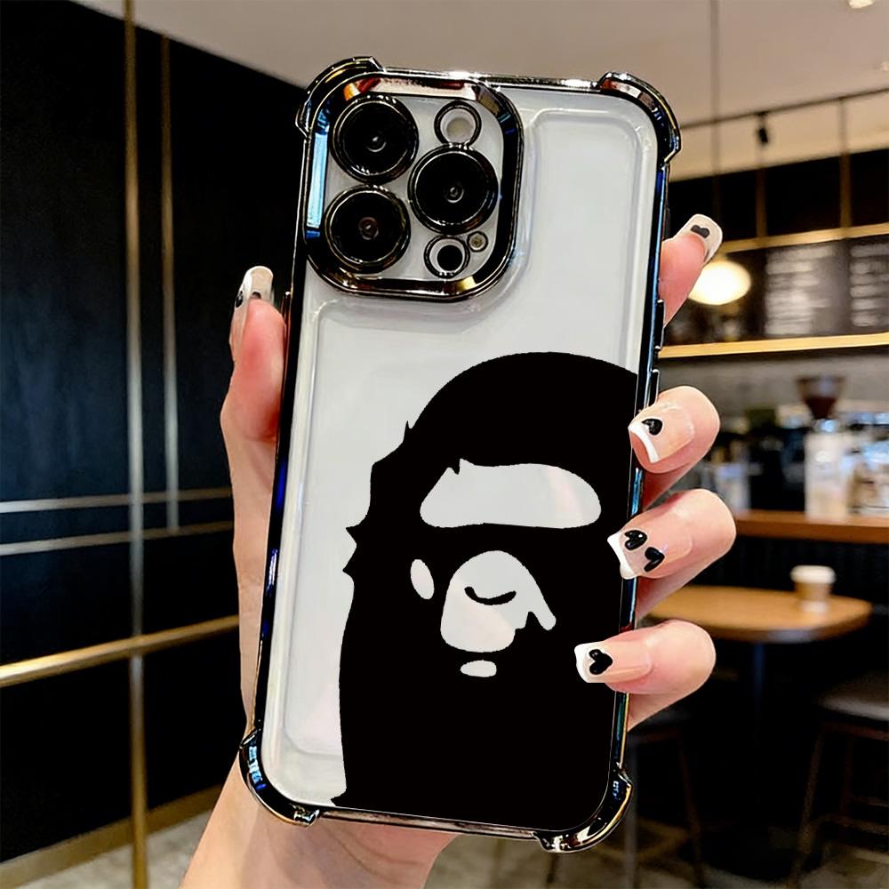 Ape Head Phone Case Suitable for iPhone 17 16e 16 15 14 13 12 11 Mini Pro Max Air X XR XSMAX 8 7 Plus Anti Fall Matte Back Cover
