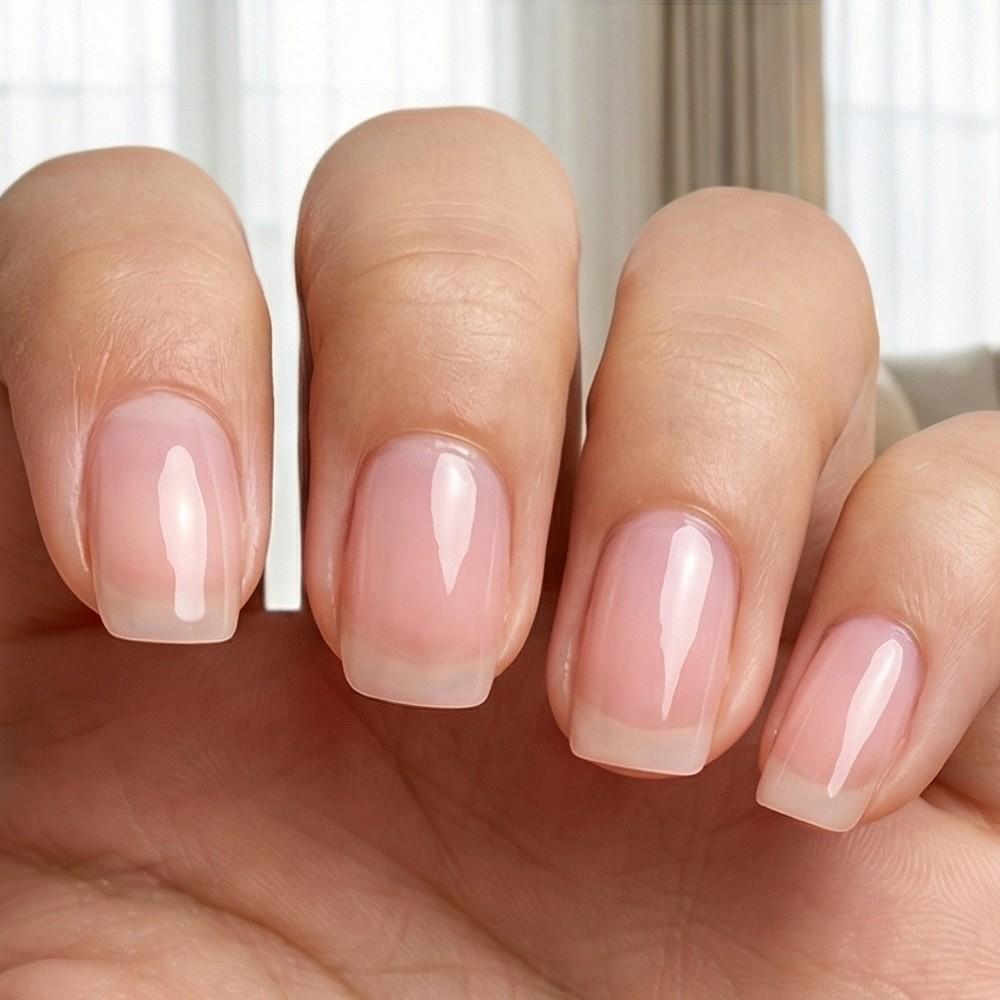 ELL LOUREL New Arrival 3 in 1 Natural Nude Pink Nail Hardener,Quick Dry, Alcohol-Free Formula, Designed to Strengthen and Nourish Thin and Soft Nails, Perfect Gift for Various Holidays, Nail Strengthener to Get Hard Nail Shield. Nail Care Solution