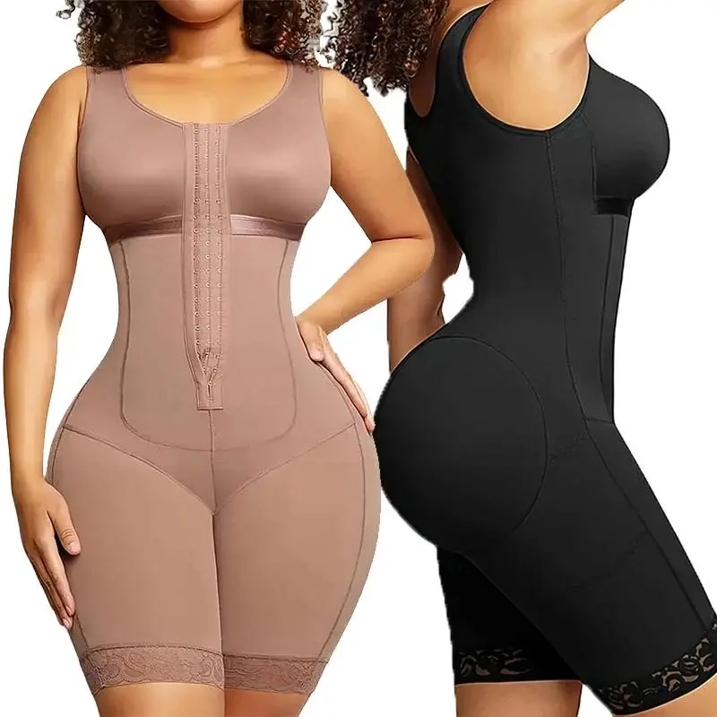 Women's Postpartum Shapewear Full Body Tummy Control Girdle  Postoperative Compression   for Belly Fat Waist Sculpting
