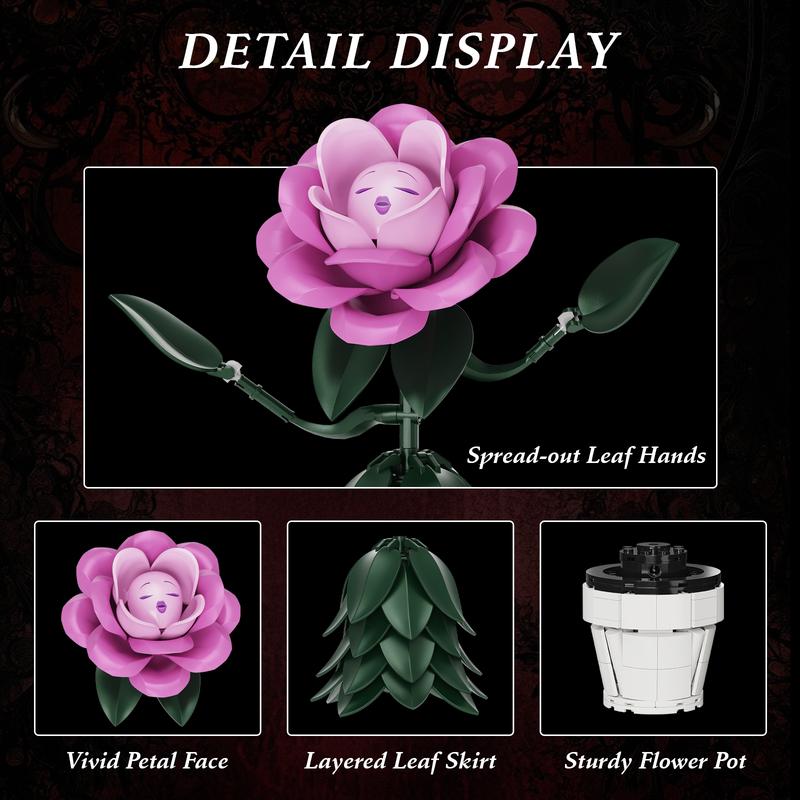 Dreamland Fantasy Wonderland Building Blocks Set – Enchanted Adventure Brick Kit for Kids & Collectors, Creative Display Toy Gift