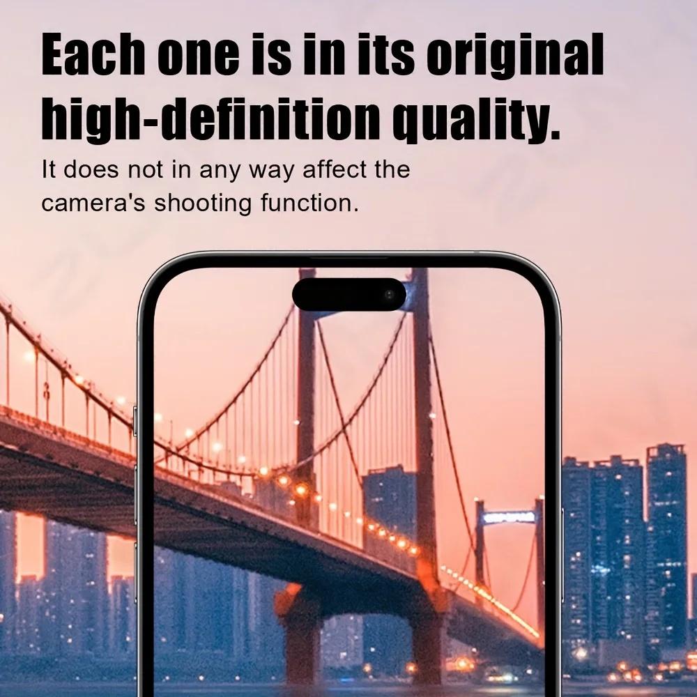 3pcs HD Camera Lens Tempered Glass Protectors Compatible With 17 Pro Max 16 Pro Max 15 Pro Max 16E 16 15 14 12 9H Hardness, Scratch Resistance, Easy Installation, Full Coverage, HD Clear, Protection, Protective, Accessories