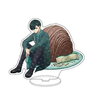 Anime Blue Locking Figure Standing Doll Itoshi Rin Nagi Seishiro Bachira Meguru Acrylic Stands Model Toy Western Desserts Holder