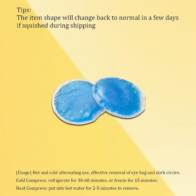 Reusable Ice Pack Set, Multi-Functional Cold Hot Therapy, Alcohol-Free Eye Puffiness Relief, Post-Surgery Recovery, Pain Relief, Gel Ice Packs