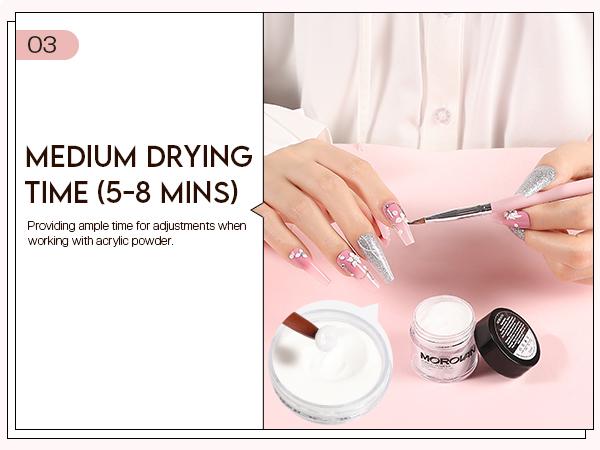 Morovan Blossom Acrylic Nail Kit with U V Lamp Blossom Series Acrylic Nail Set with Everything Professional Gel Polish Kit with Glitter Acrylic Powder Complete Starter Kit Acrylic Nail Supplies