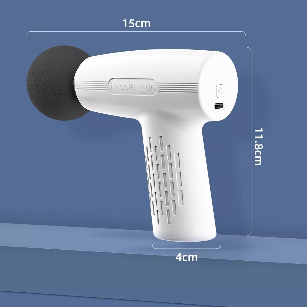 3 Speeds Massage Gun Deep Tissue Percussion Massager for Muscle Pain Relief, Portable Handheld Electric Vibrating Massager for Athletes Relaxation, Full Body Deep Muscle Massage Gun for Neck Back Shoulder Leg