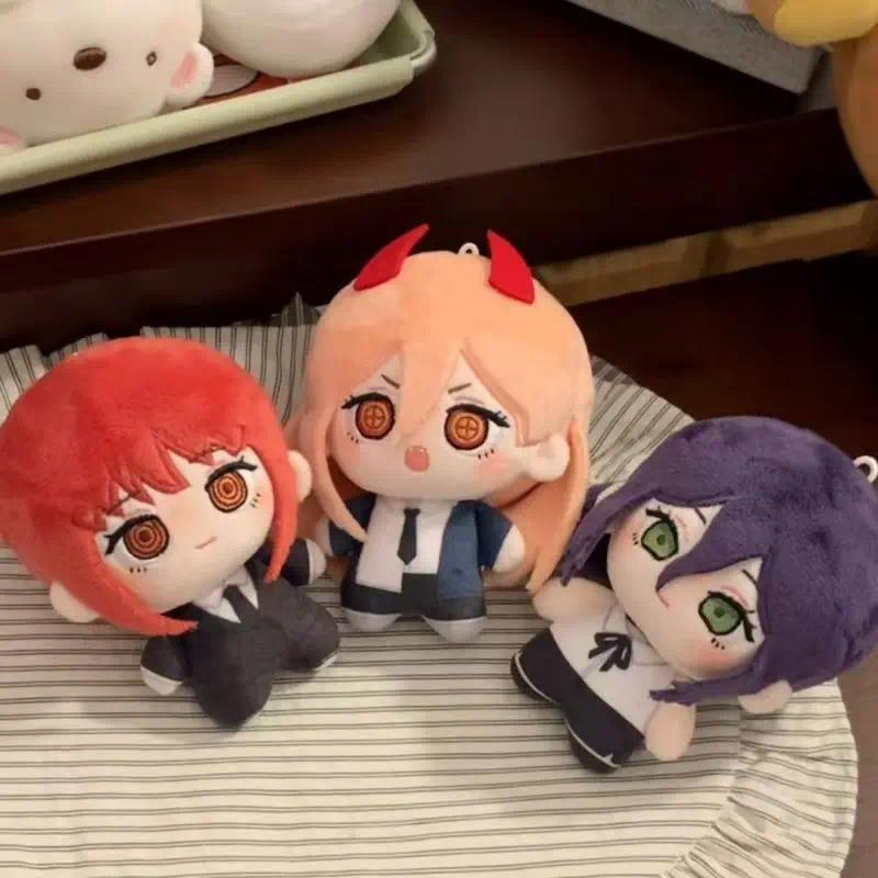 Anime Chainsaw Man Reze Cosplay Unisex Soft Plush Doll Toy, 10cm Cute Stuffed Cartoon Toy, Ideal Birthday Gift for Anime Fans, Collectible Toys