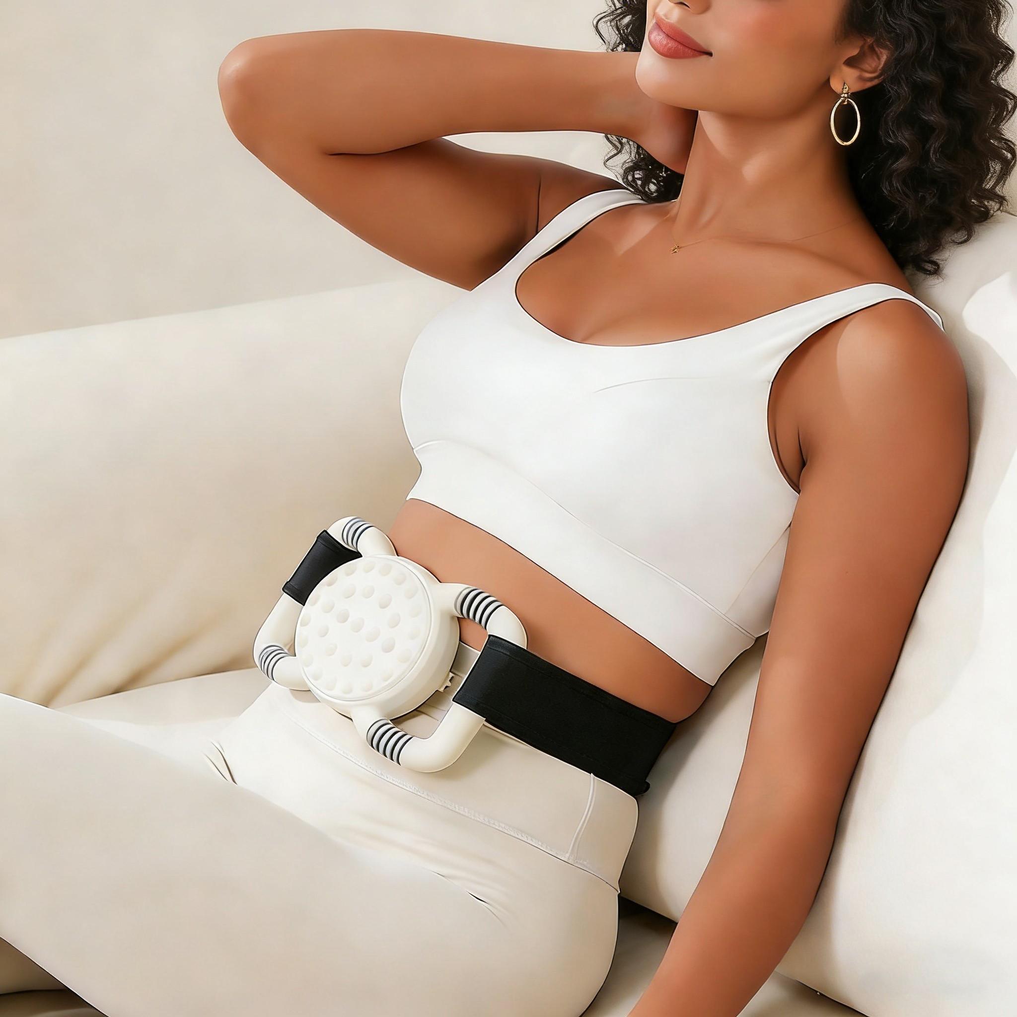 Multi-Functional Full Body Shaping Massage Machine, Portable Fascia Massager, High-Frequency Vibration Fat Burning, Waist Abdomen Back Relief