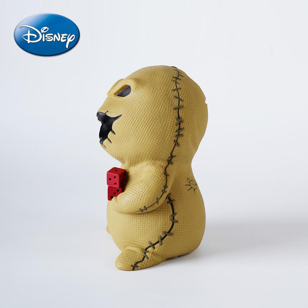 1PC Disney Officially Licensed The Nightmare Before Christmas Oogie Boogie Animation Coin Bank Cute Novelty Art Anime Figural Home Decor Ornaments for Friends and Family Holiday Gift