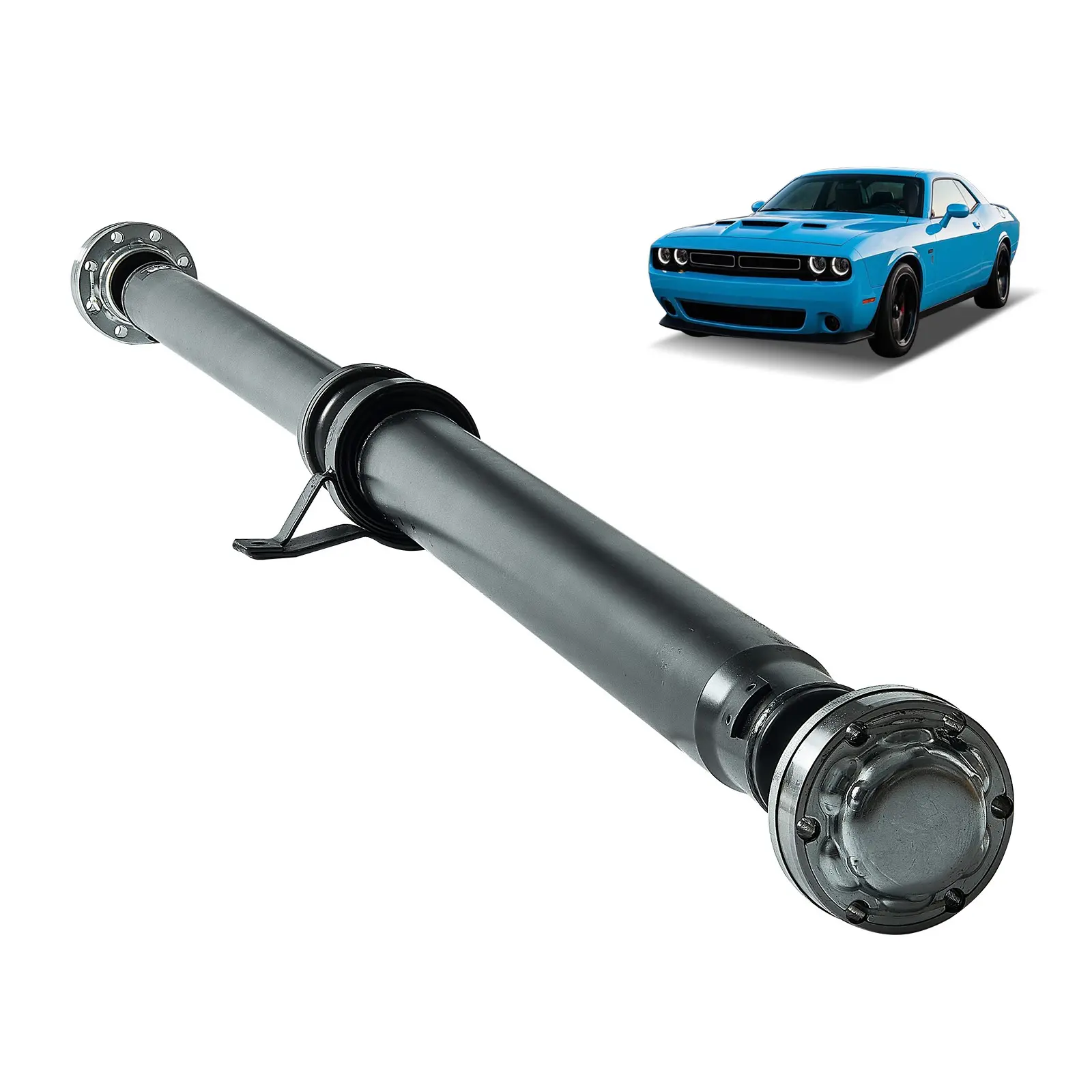 Rear Drive Shaft, 71.7"-73.2" Prop Shaft Driveshaft Assembly Compatible with 2015-2019 Dodge Challenger V6 3.6L, Replace#976-987 976987 52123974AC 52123974AD 52123974AE 52123974AF