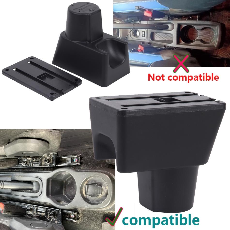 Auto Armrest Box for Nissan Tiida C11, Car Armrest Storage Box for Nissan Kicks, Car Armrest Box for Nissan Versa Almera 2020-2024 ,Car armrest cover for Nissan NV200 2010-2017，Armrest for Nissan Terrano 3 Auto Center Console Arm Rest Double-Layer Storage