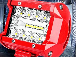 Nilight LED Light Bar 2PCS 60W 4Inch Triple Row Spot Flood Combo Lights w/Wiring Kit for Fog Light Driving Light Work Light on Off-Road Truck SUV ATV UTV