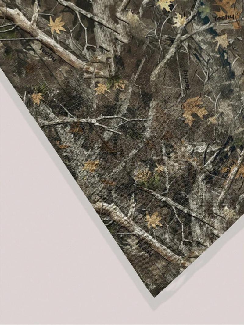 Unisex Street Style Saint Print Camo Pants, Fitted Long Trousers for All Seasons, Casual Daily Wear, Y2K Fashion, Men's Gift