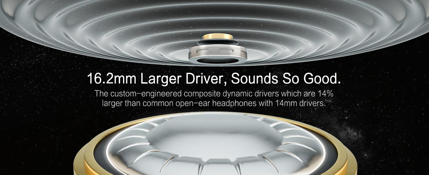 Open Ear Headphones,80H Playtime Air Conduction Earbuds w/Fast Charging, 16.2mm Hi-Fi Audio Drivers, Physical Buttons, ENC Mic, IPX5 Waterproof, Bluetooth 5.4, 2025 Upgrade for Workout White Open Ear Headphones,80H Playtime Air Conduction Earbuds w/Fast Charging, 16.2mm Hi-Fi Audio Drivers, Physical Buttons, ENC Mic, IPX5 Waterproof, Bluetooth 5.4, 2025 Upgrade for Workout White
