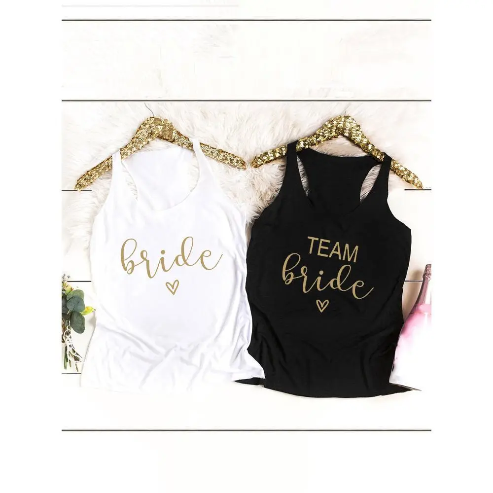 Bachelorette Party Shirts Bride Tank Top Bridesmaid Tank Tops Bridesmaid Proposal Gifts Wedding Shirt Bridal Party Tanks