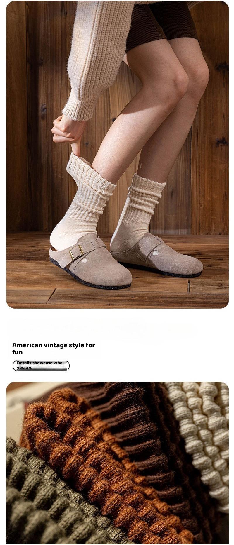 4 Pairs Cotton Crew Socks for Women & Men, Soft Breathable Athletic Socks with Seamless Toe, Cozy Casual Socks for Daily Wear, Fall & Winter Everyday Socks, Comfortable Knit Socks Ankle comfort