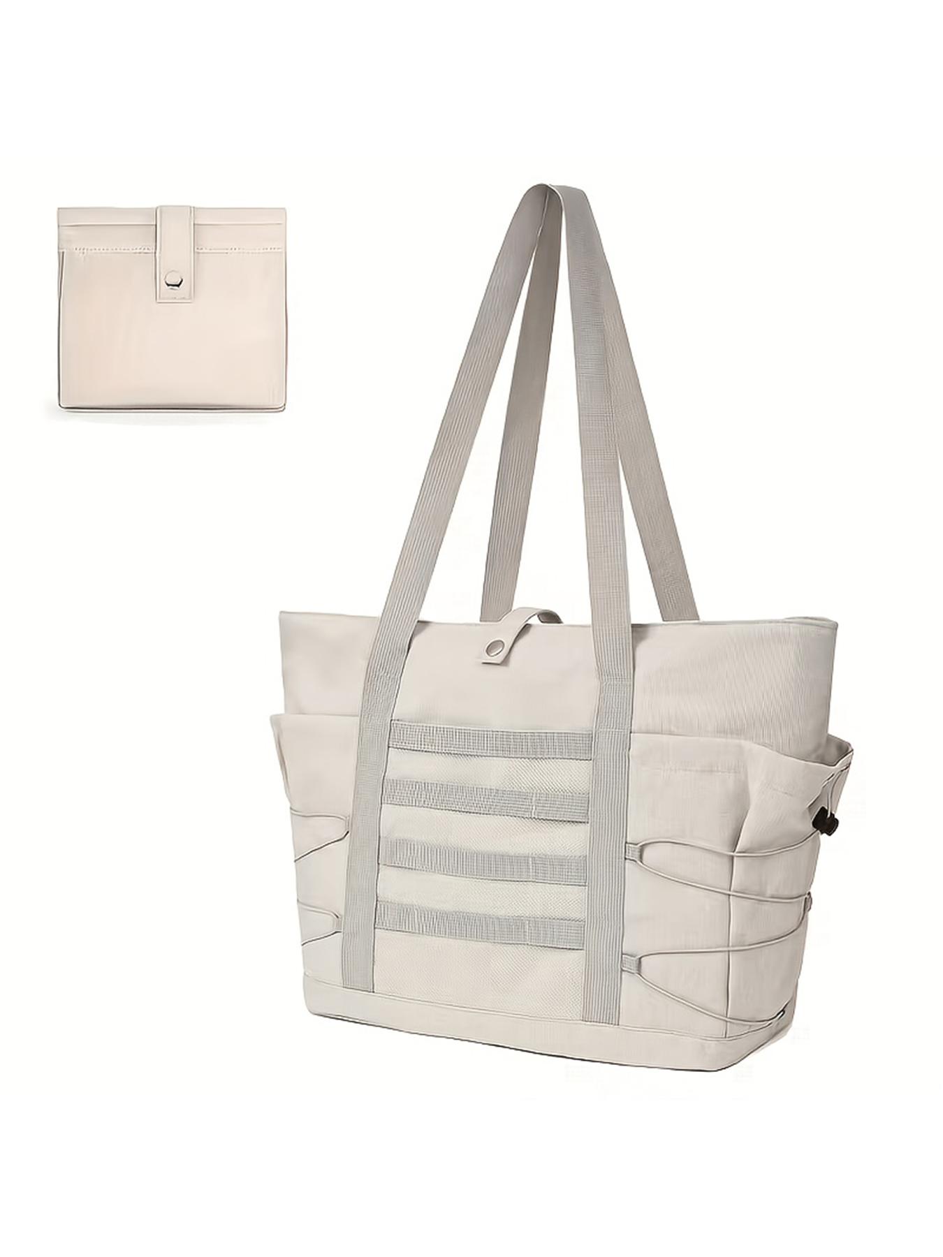 Women's Travel Handbag, Foldable Beach Bag, Gym Sports Bag, Shopping Bag, Ideal for Gifting, Versatile and Stylish Accessory