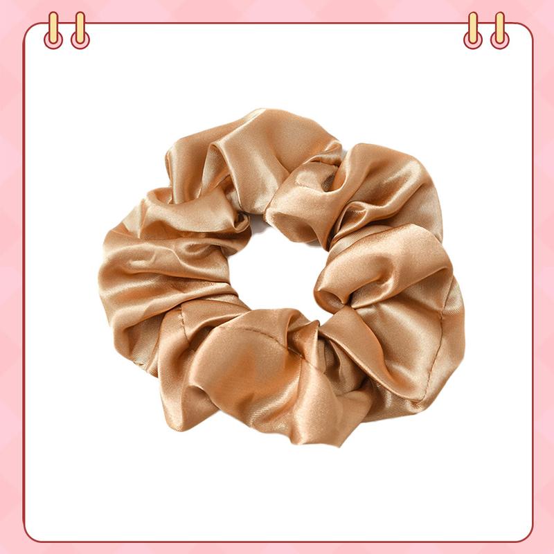 Pizazz 1 Piece Silk Satin Hair Ties  for Ponytail