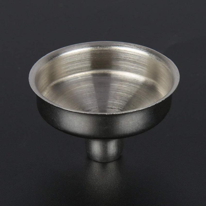 Set of 2 Mini Funnels - Designed to Prevent Leaks And Allow for Quick Pouring of Essential Oils, Amber Bottles, Liquor Flasks, Lip Balm, Spices, Perfumes, And Powders