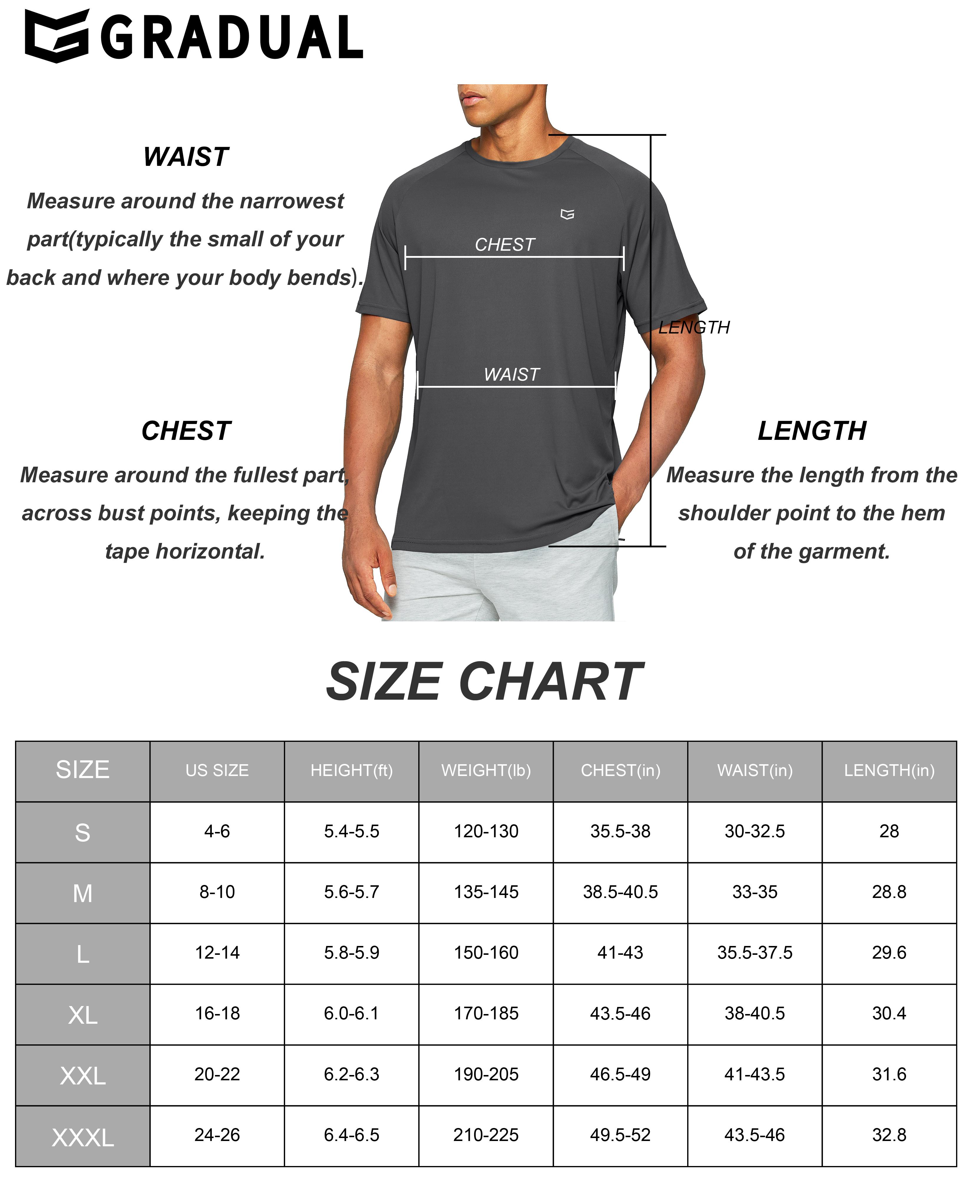G Gradual Men's Short Sleeve T-Shirt Dryfit Breathable Gym Shirts Men Crewneck Lightweight Casual Running Athletic Workout Tops Bodybuilding Fitness Tee G Gradual Men's Short Sleeve T-Shirt Dryfit Breathable Gym Shirts Men Crewneck Lightweight Casual Running Athletic Workout Tops Bodybuilding Fitness Tee