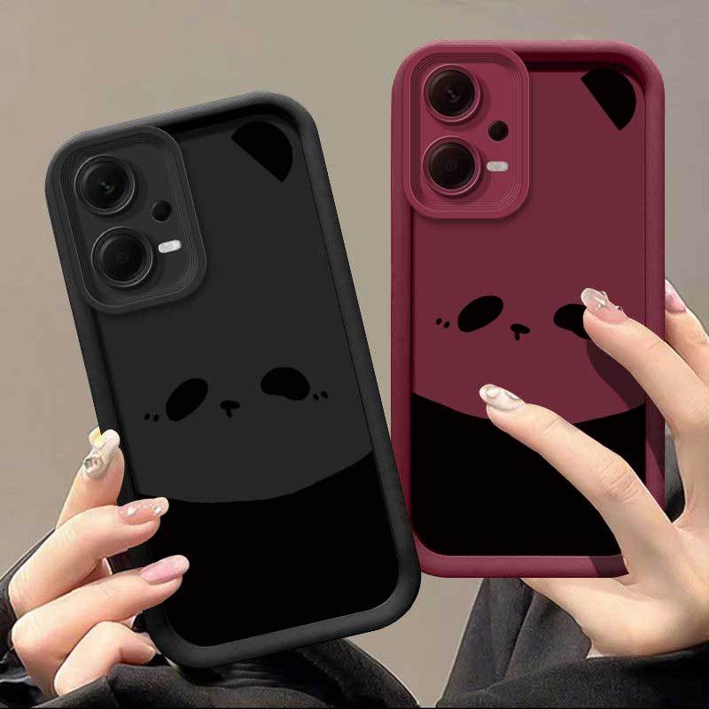 1 Piece Note12Pro 5G napping panda Flexible Case For Redmi Note 12 Pro 5G With Lightweight Features Suitable For Casual