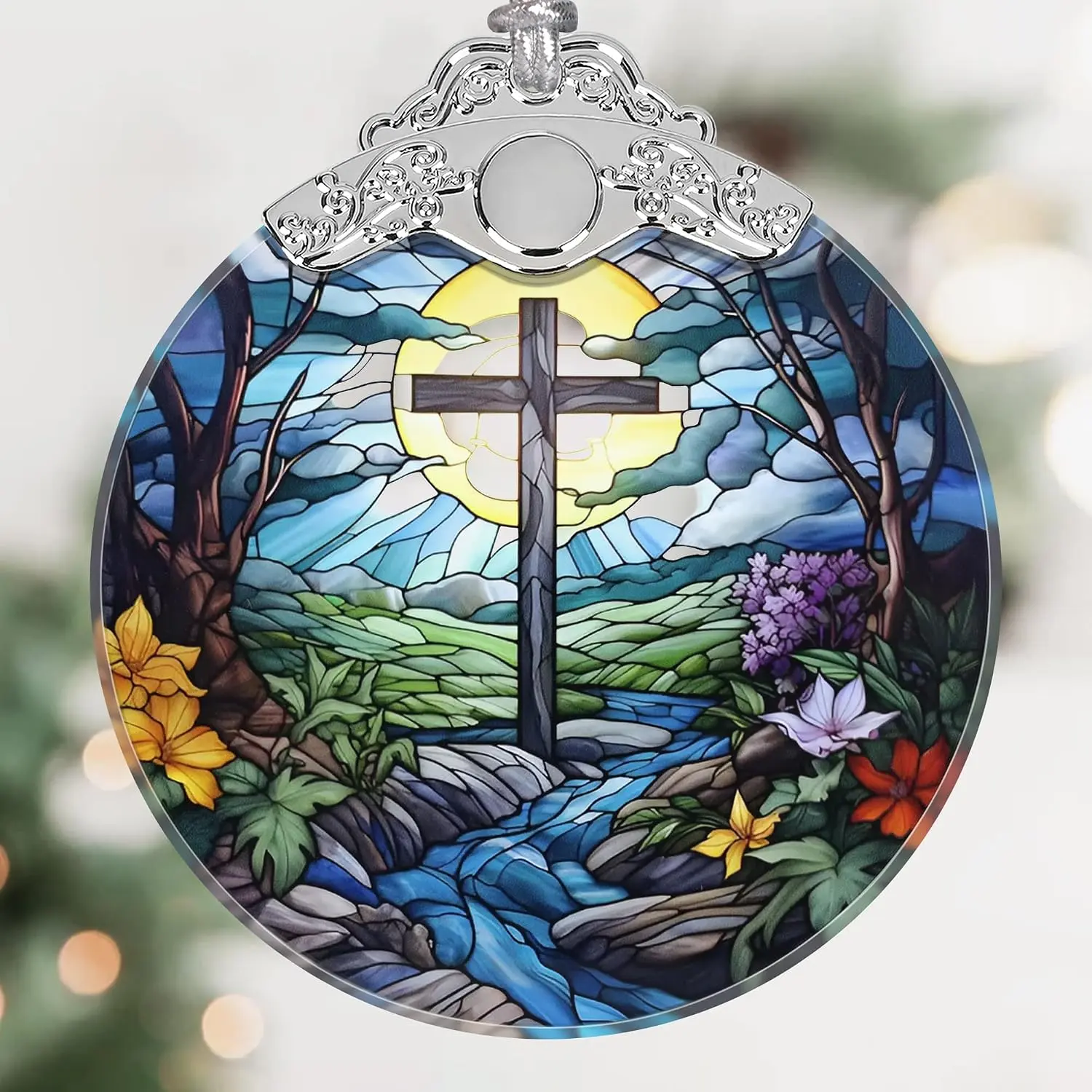 Cross and River