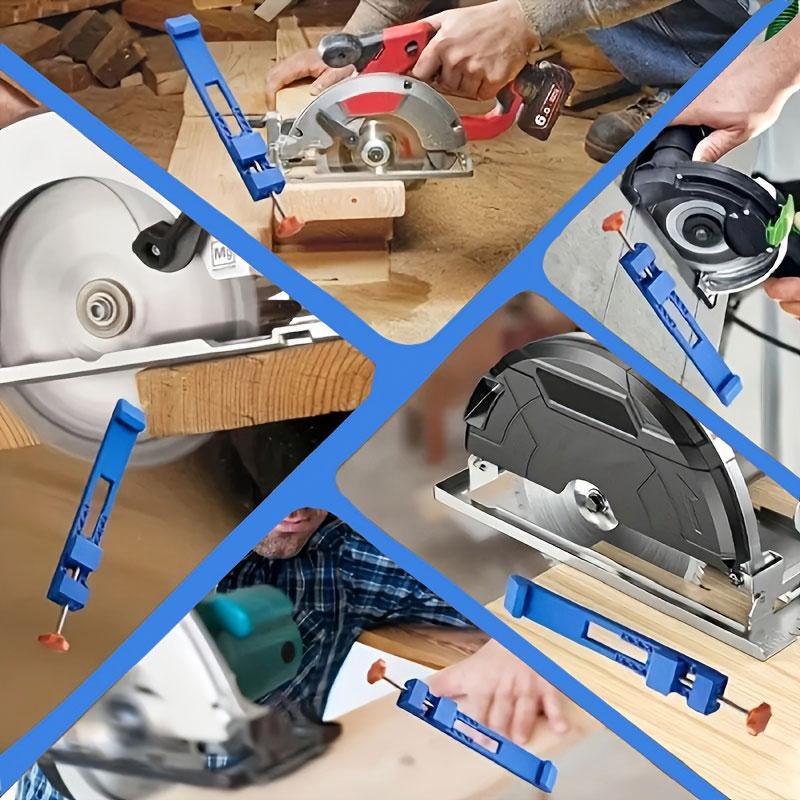 Electric Adjustable Cutting Machine Base Rail Set, Precision Positioning, Adjustable Guide Rails, Stable Clamping Fixtures, Woodworking Tool