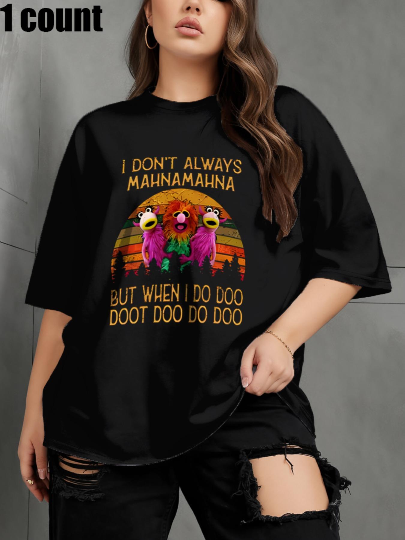 【Plus Size】 Letter Print Round Neck Tee, Casual Short Sleeve Crew Neck T-shirt for Daily Wear, Women Clothing for All Seasons