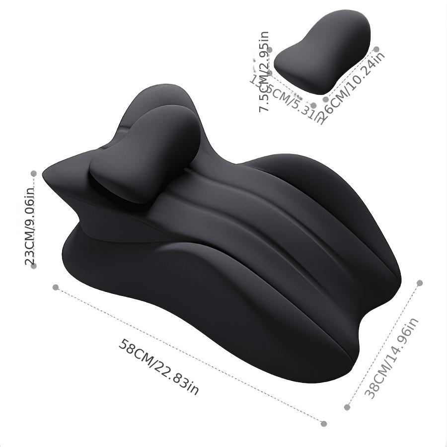Portable Multi-Functional Comfort Pad, Couples Memory Foam Wedge Pillow, Cushion, Ergonomic Butt Support, Multiple Positions, Prone Position, Ideal for Home, Office, Yoga, Reading, Multiple Uses, Relieve