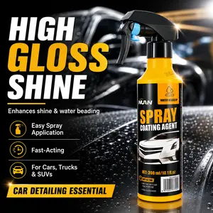 NUAN nano car coating spray-Nano Spray Coating, Ceramic Coating for Cars Superior Water Beading & Long-Lasting Protection cars accessories car stuff