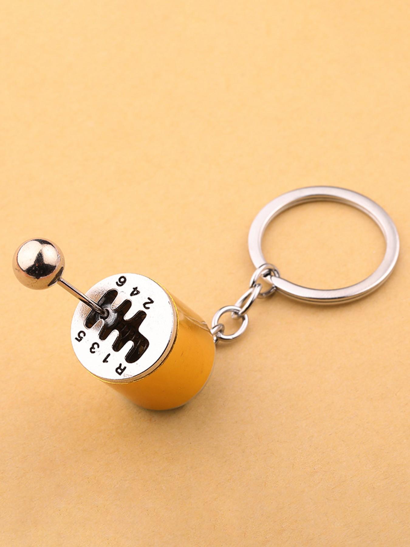 Creative Car Gear Shift Keychain, Manual Transmission Model Gift, Stress Relief Toy, Unique Car Accessory, Compact Size, Fun Element, Perfect for Car Enthusiasts