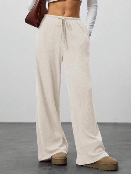 High Waist Comfortable Wide Leg Casual Jogging Pants, Versatile Athletic Trousers for Relaxed Fit, Ideal for Everyday Wear High Waist Comfortable Wide Leg Casual Jogging Pants, Versatile Athletic Trousers for Relaxed Fit, Ideal for Everyday Wear