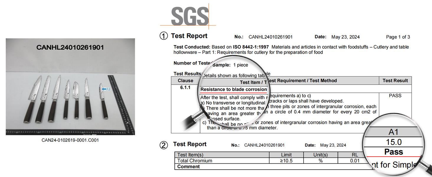 【TikTokShopSpringGlowUp】 SYOKAMI [UPDATE] Kitchen Knife Set with Magnetic Block and Sharpener 14 Piece Knife Set 360° Rotatable Holder Ultra Sharp High Carbon Stainless Steel Knives Sets with Steak Knives, Anti-slip Ergonomical Handle, Mother's Day Gift