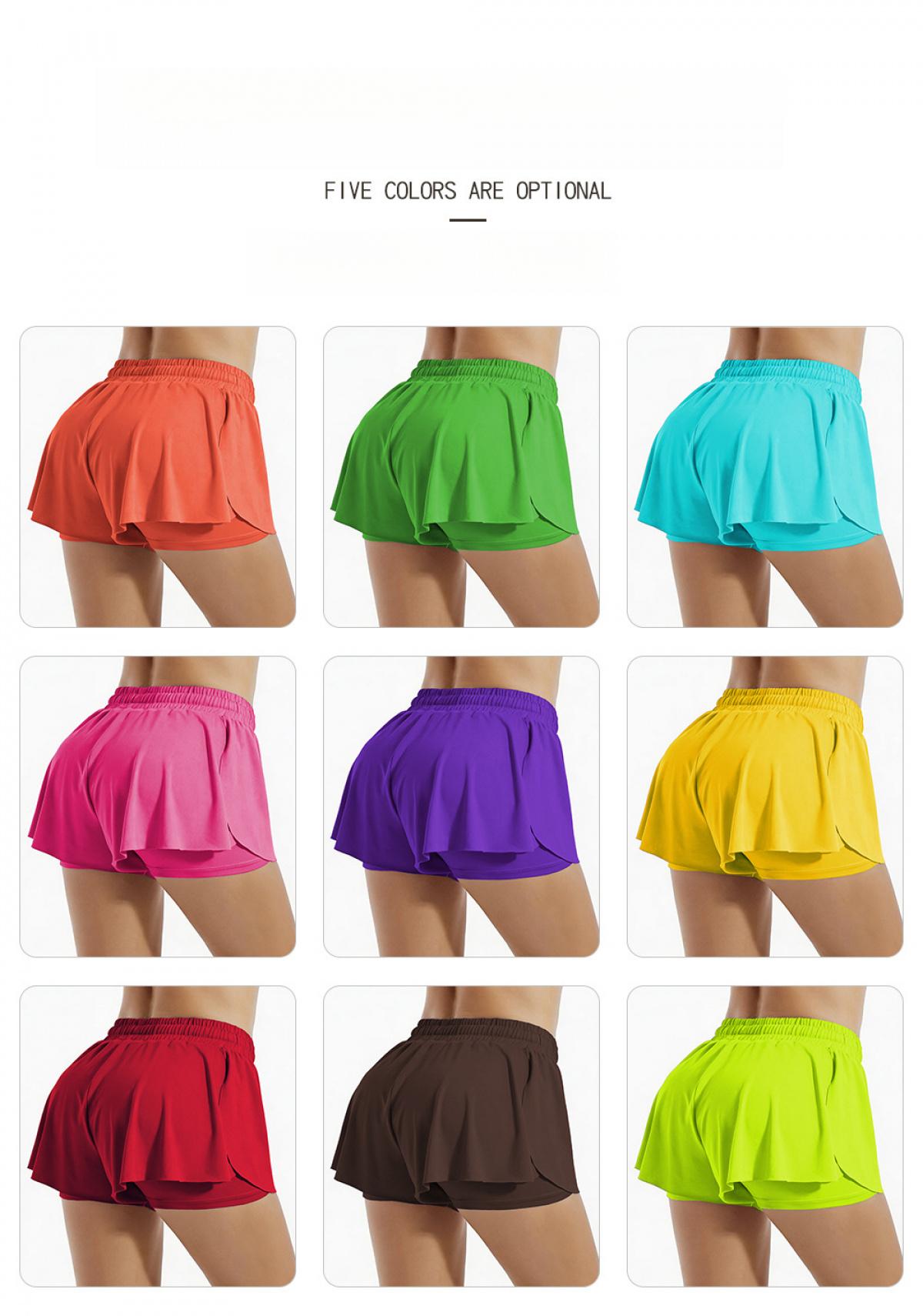 Women's High-Waisted 3-Inch Split Dolphin Athletic Shorts - Quick Dry, 4-Way Stretch, Breathable Mesh Liner, 2-in-1 Anti-Chafing, for Womens Fitness, Running Girl, Yoga Gym Outdoor Training Workout Outfit Inspo Activewear